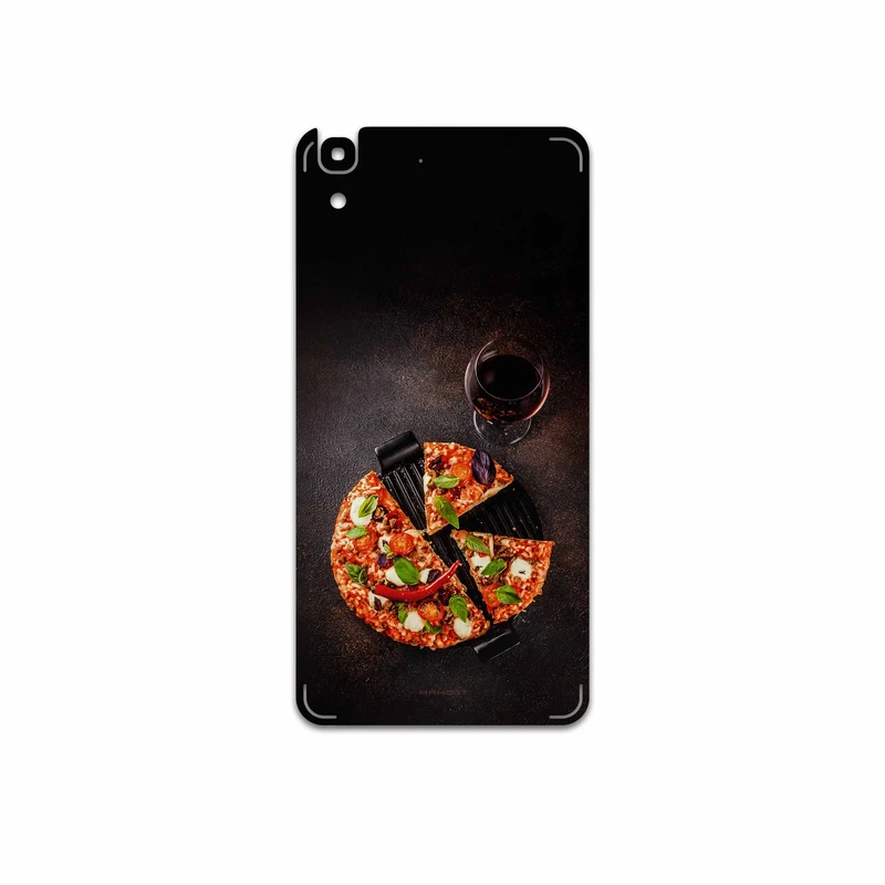 برچسب پوششی ماهوت مدل Pizza مناسب برای گوشی موبایل هوآوی Y6 2015