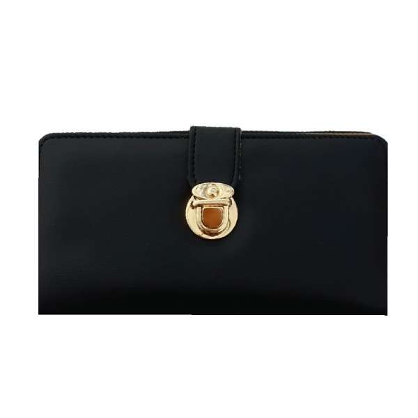 کیف پول زنانه مدل سگک دار دوزیپ