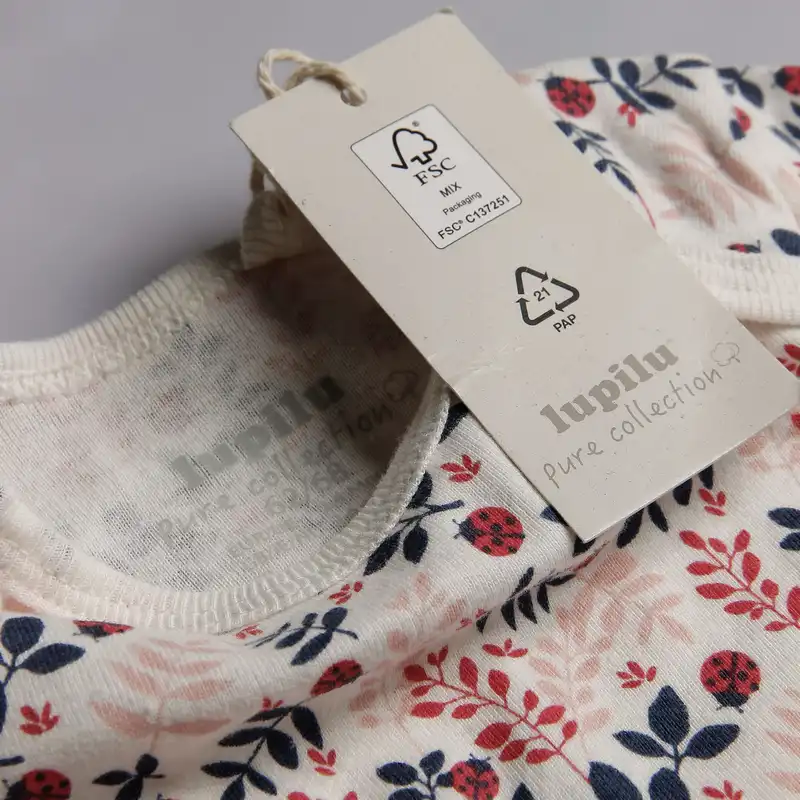 سرهمی نوزادی لوپیلو مدل ladybug بسته 2 عددی