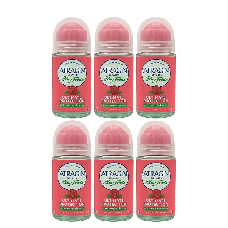 رول ضد تعریق زنانه عطرآگین مدل التیمیت پروتکشن حجم 50 میلی لیتر مجموعه 6عددی