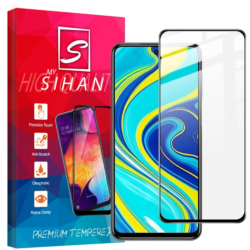 محافظ صفحه نمایش مای سیحان مدل FG مناسب برای گوشی موبایل شیائومی redmi Note 9s / 9 pro