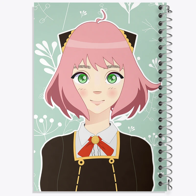 دفتر لیست خرید 50 برگ خندالو طرح آنیا فورجر انیمه اسپای ایکس کد N1275