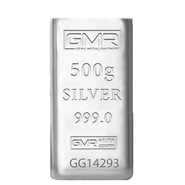 شمش نقره جی ام ار مدل 500G