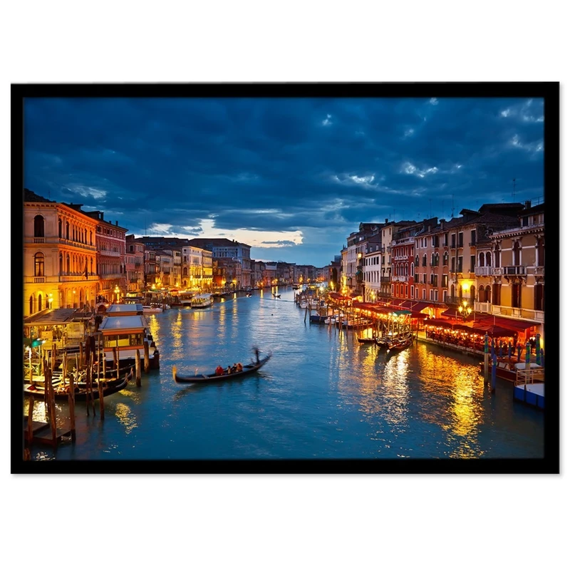 تابلو نوری بکلیت طرح منظره شهری ونیز مدل B-S406