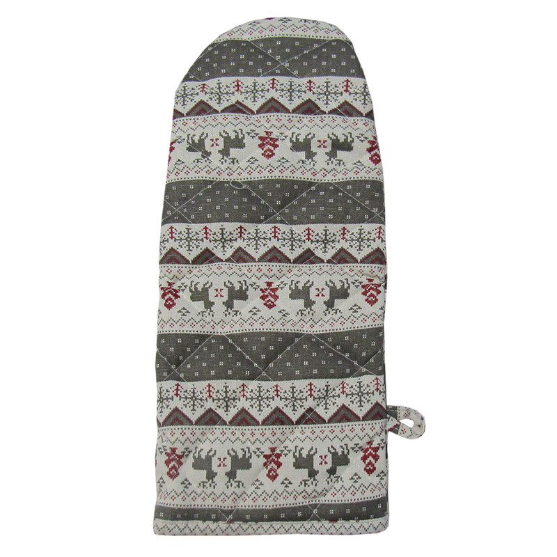 دستکش فر هوم اند لایف مدل پاتریکا L طرح گوزن