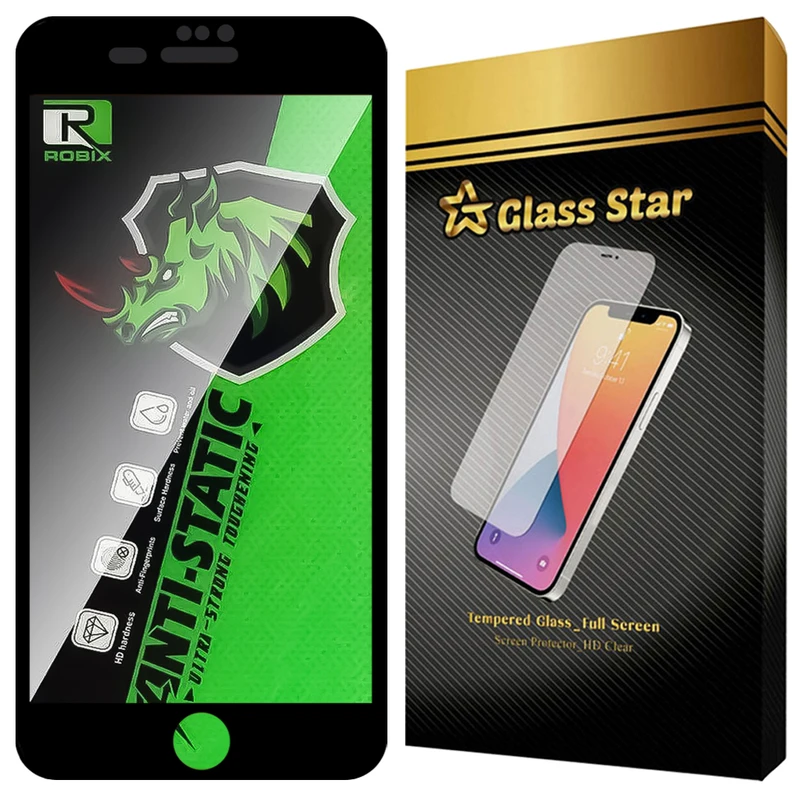 محافظ صفحه نمایش گلس استار مدل ROBIXG مناسب برای گوشی موبایل اپل iPhone 7 Plus / iPhone 8 Plus 