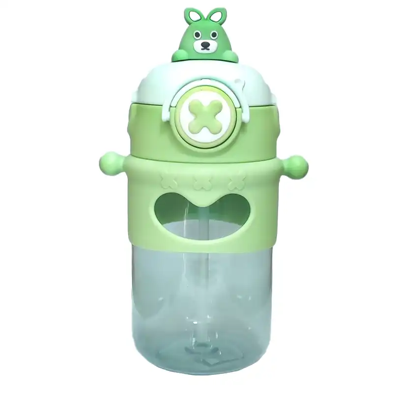 قمقمه کودک مدل بند دار برچسبی طرح خرگوش گنجایش 75 لیتر