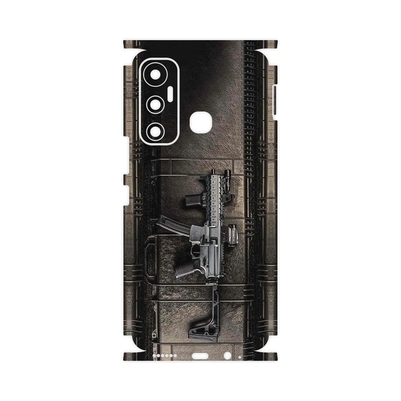 برچسب پوششی ماهوت مدل GUN-FullSkin مناسب برای گوشی موبایل اینفینیکس Hot 11