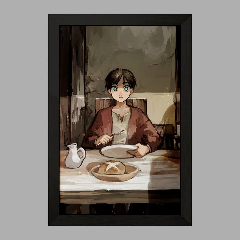 تابلو خندالو مدل ارن یگر انیمه اتک آن تایتان Attack on Titan کد 18531
