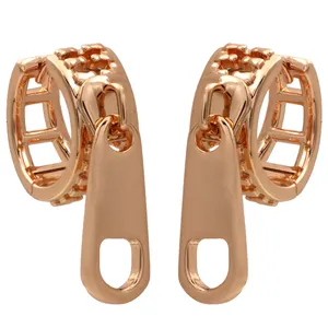 گوشواره زنانه ژوپینگ مدل زیپ کد TE 210