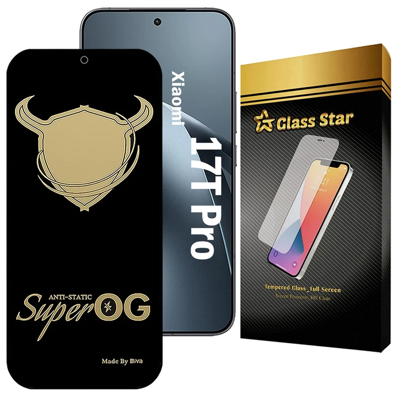 محافظ صفحه نمایش گلس استار مدل SOGOG مناسب برای گوشی موبایل شیائومی 17T Pro