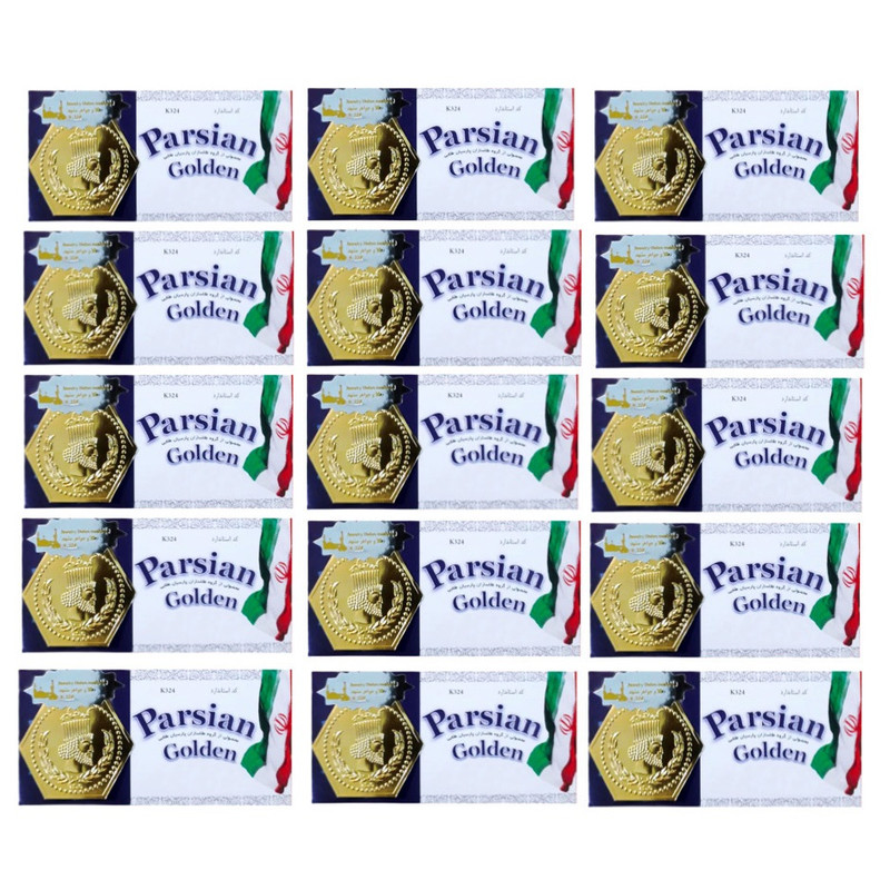 سکه طلا گرمی 18 عیار مدل پارسیان آفرینش k050 مجموعه 15 عددی