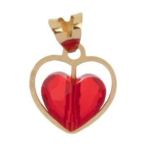 آویز گردنبند طلا 18 عیار زنانه الن نار مدل 1027