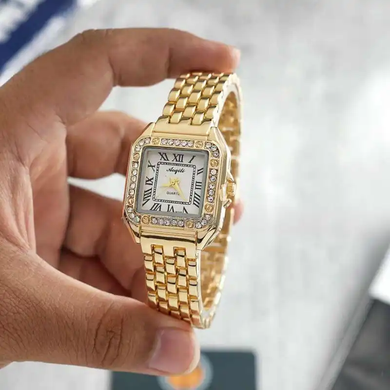 ساعت مچی عقربه ای زنانه مدل یونانی کلاسیک t2