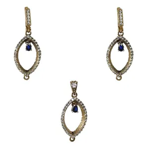 نیم ست نقره زنانه کد 66531