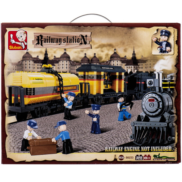 اسباب بازی ساختنی اسلوبان سری Railway Station مدل M38-B0233