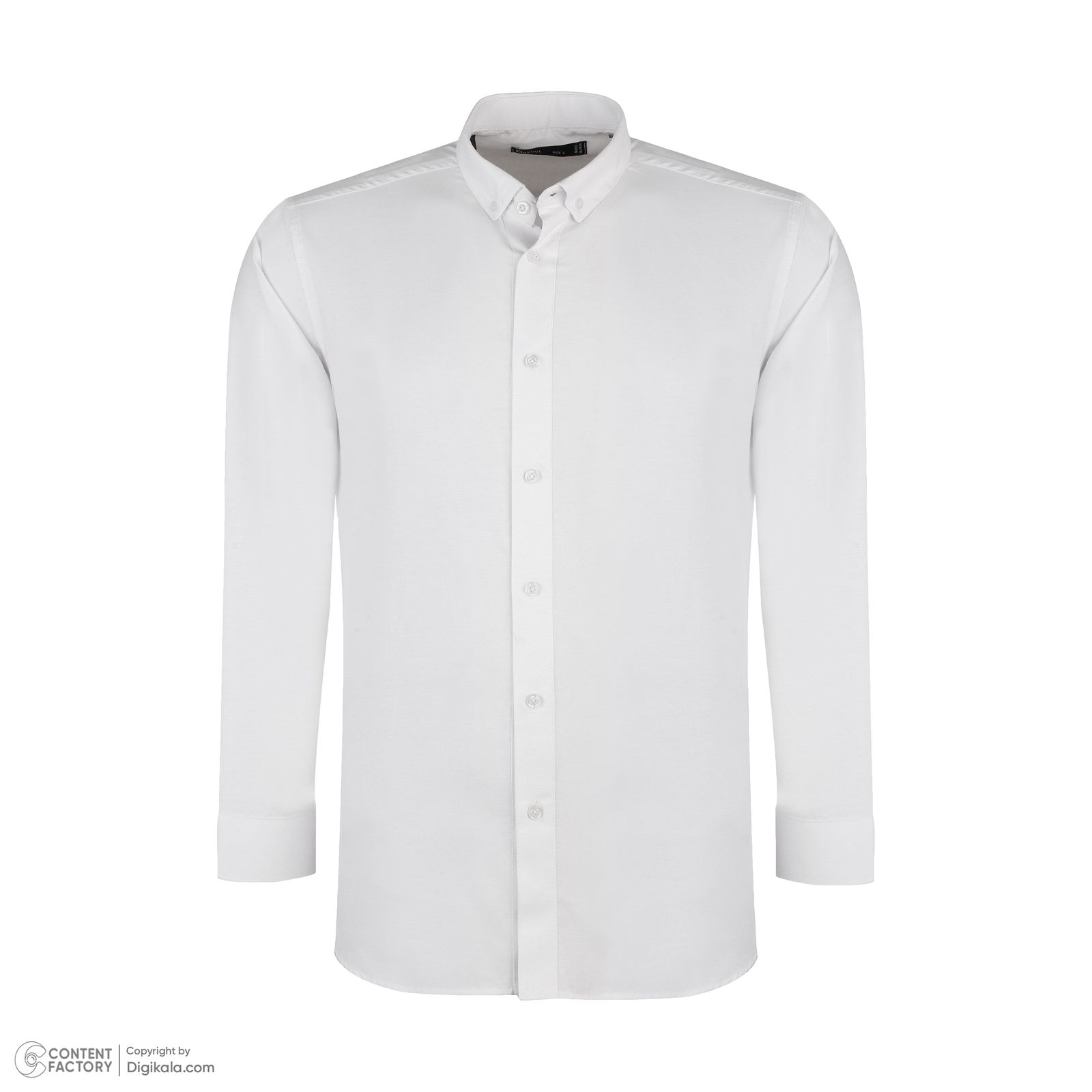 پیراهن آستین بلند مردانه باینت مدل 2261721 رنگ سفید -  - 3