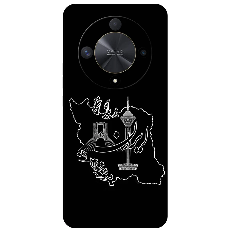 کاور مگافون طرح ایران مدل 1870 مناسب برای گوشی موبایل آنر X9B 