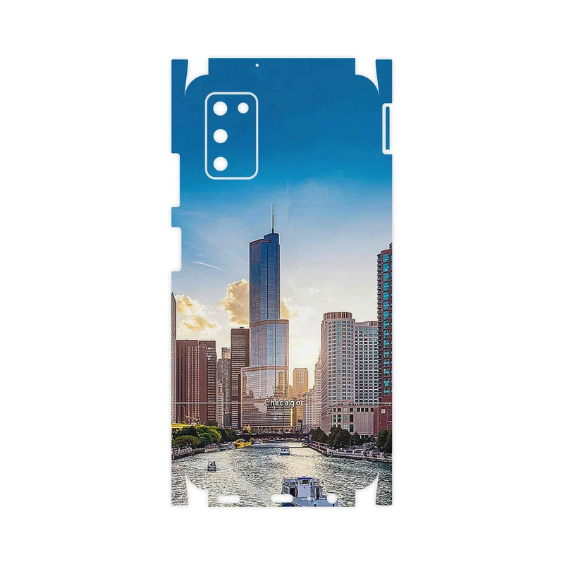 برچسب پوششی ماهوت مدل City of Chicago-FullSkin مناسب برای گوشی موبایل سامسونگ Galaxy A03S