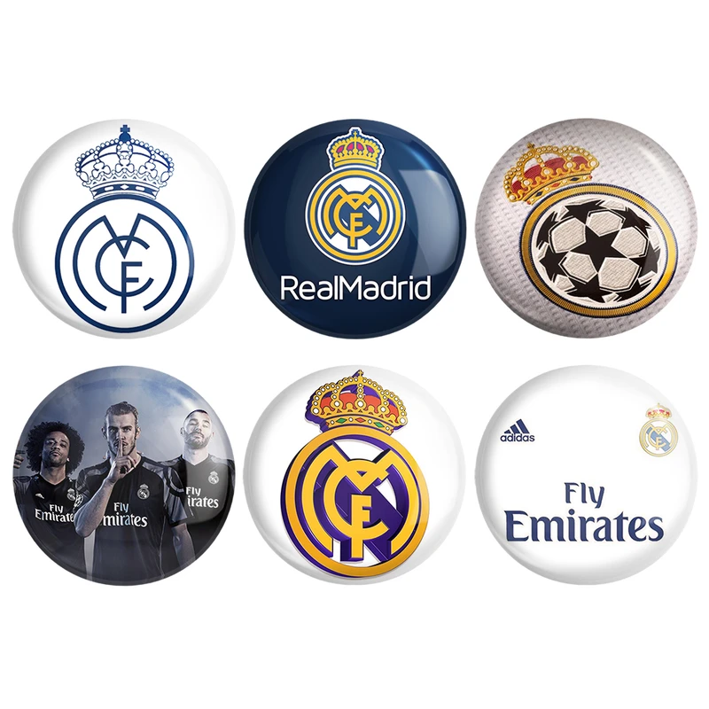 پیکسل خندالو طرح باشگاه رئال مادرید کد 86B مجموعه 6 عددی