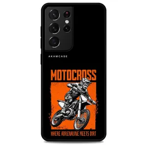 AKAM AMC-WSGS21U-MOTORCYCLE-23 Cover For Samsung Galaxy S21 Ultra