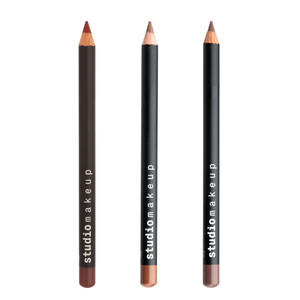 مداد لب استودیو میکاپ مدل Earthy Chic مجموعه 3 عددی