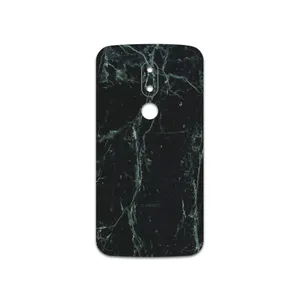 MAHOOT  Graphite-Green-Marble Cover Sticker for motorola Moto M