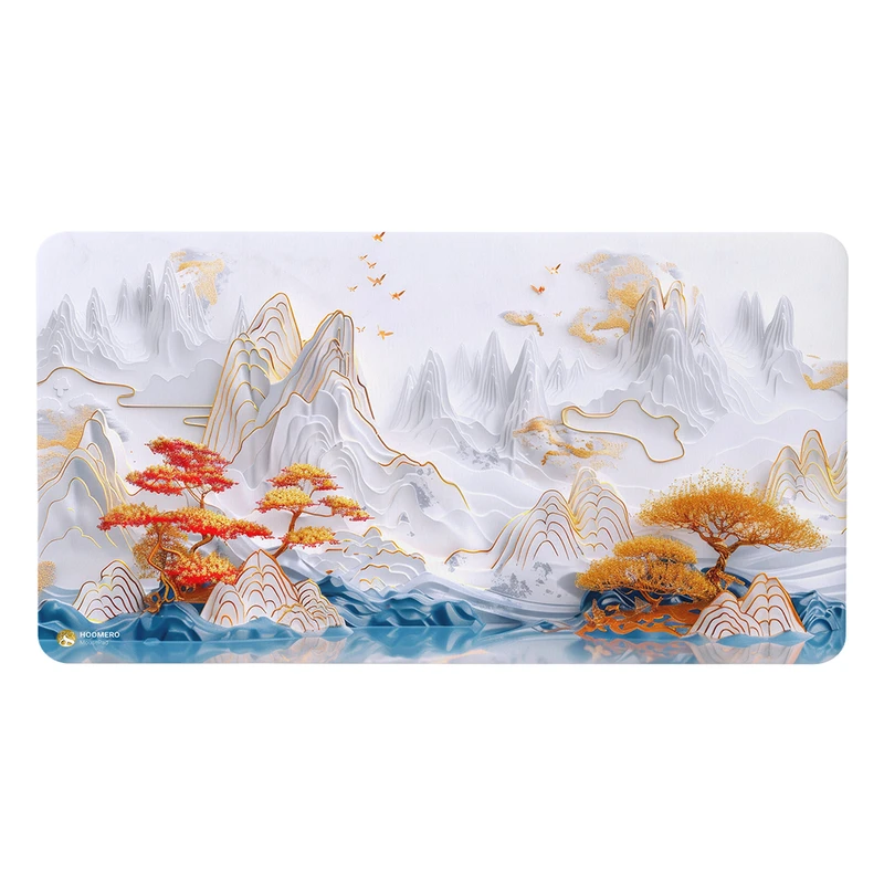 ماوس پد هومرو مدل MX2542 طرح ژاپنی نقاشی سامورایی