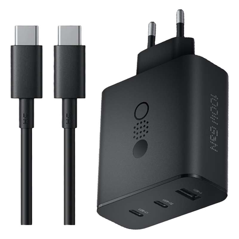 شارژر دیواری 100 وات سه پورت ناتینگ مدل CMF Power GaN به همراه کابل USB-C طول 1.5 متر شارژر دیواری 100 وات سه پورت ناتینگ مدل CMF Power GaN به همراه کابل USB-C طول 1.5 متر