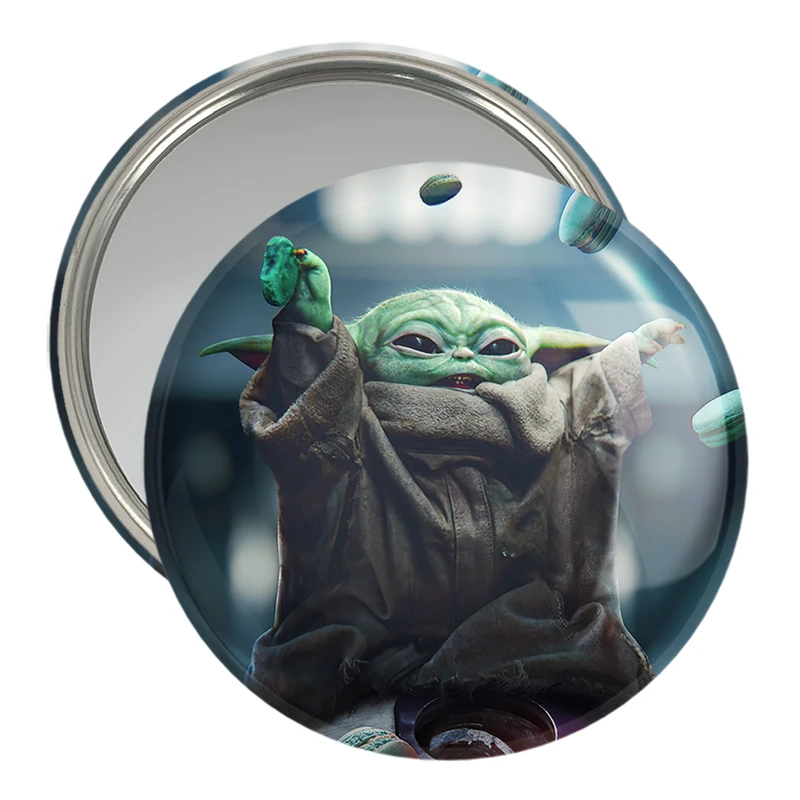 آینه جیبی خندالو مدل یودا سریال جنگ ستارگان کد 26073