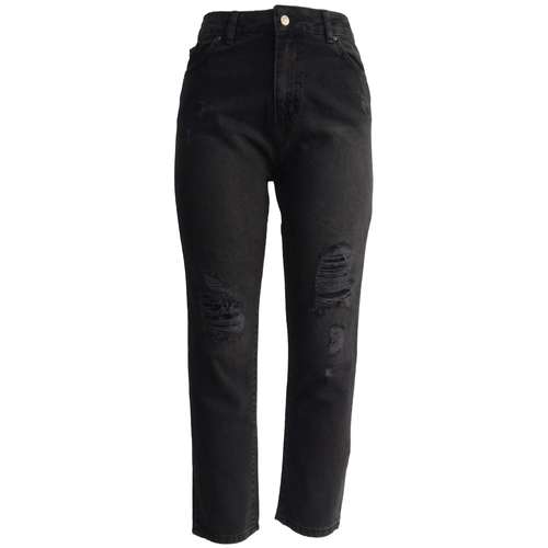 شلوار جین زنانه دنیم مدل زاپ دار