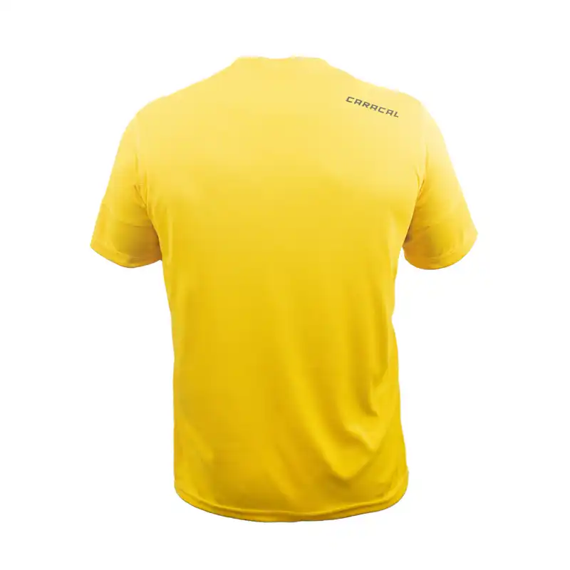 تی شرت ورزشی مردانه مدل پرفورمنس رنگ زرد