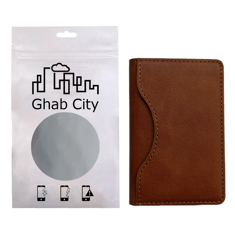 جاکارتی موبایل قاب سیتی مدل مگ سیف چرم کد 03