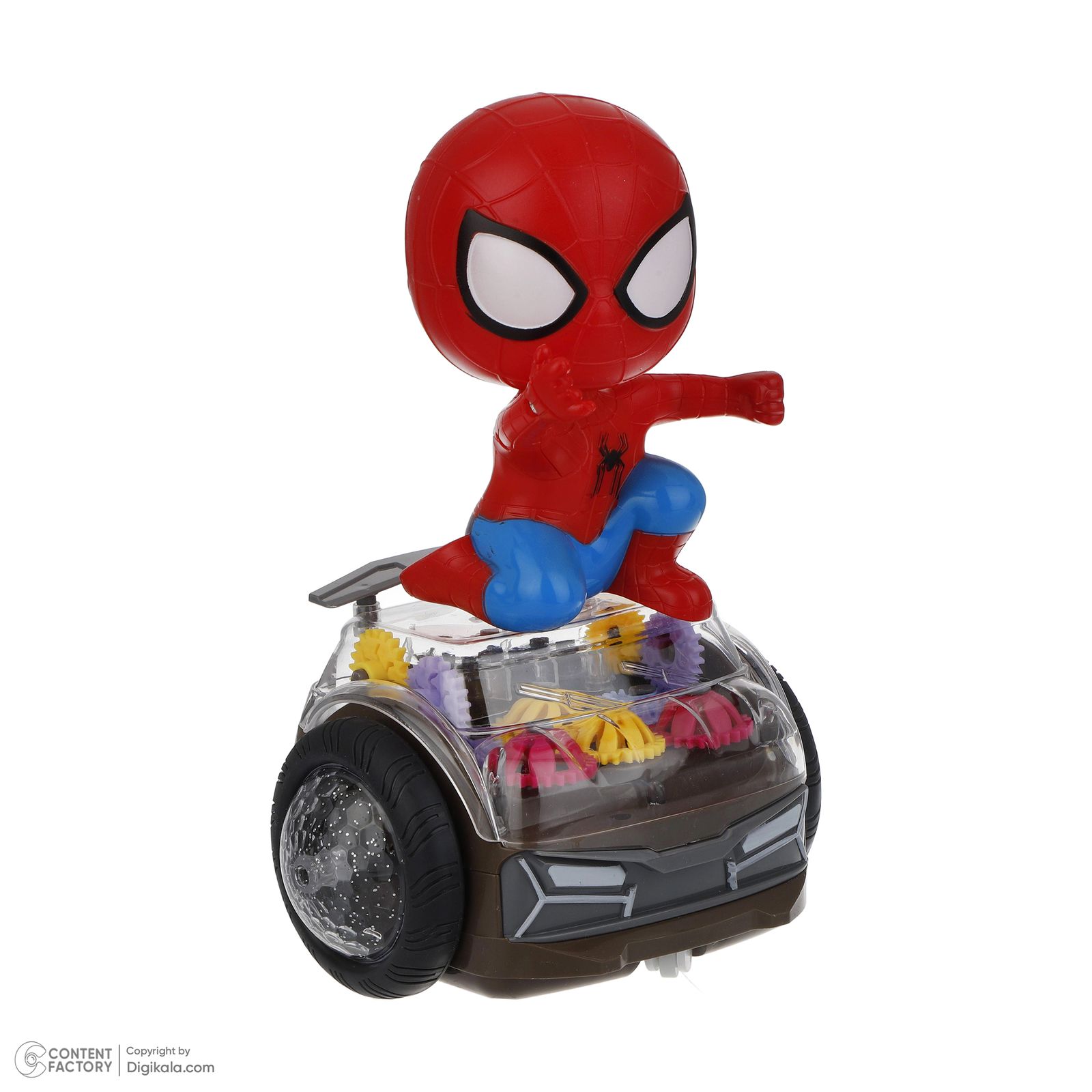 ماشین بازی مدل مرد عنکبوتی اسکوتر سوار -  - 3