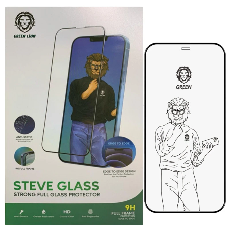 محافظ صفحه نمایش گرین مدل Steve مناسب برای گوشی موبایل اپل  iPhone 14 Pro max