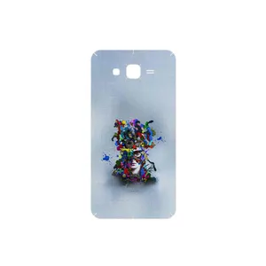 MAHOOT Collage of surreal Portrait of Women 4 Cover Sticker for Samsung Galaxy J7 2015