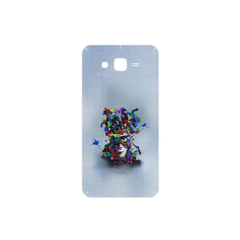 برچسب پوششی ماهوت مدل Collage of surreal Portrait of Women 4 مناسب برای گوشی موبایل سامسونگ Galaxy J7 2015