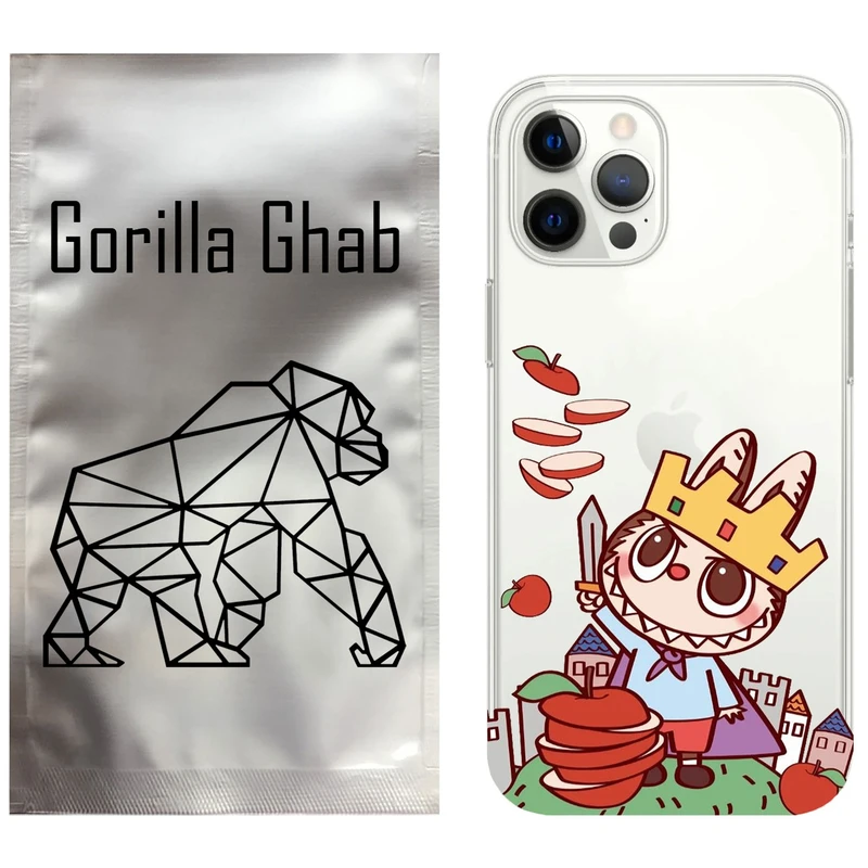 کاور گوریلا قاب مدل CLG کد 115 طرح Labubu مناسب برای گوشی موبایل اپل iPhone 13 Pro Max