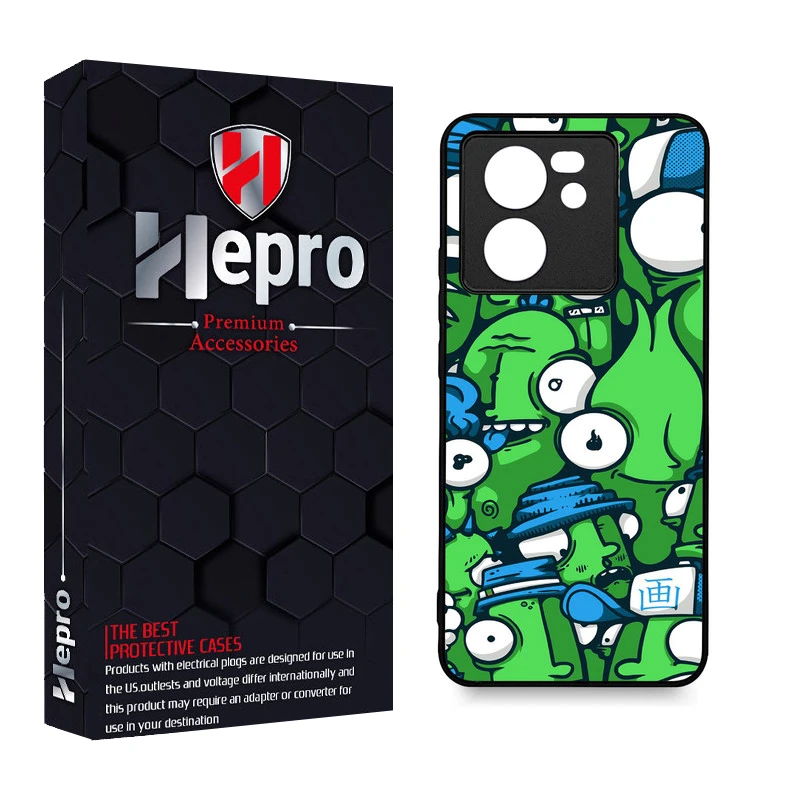 کاور هپرو طرح فانتزی مدل TPU مناسب برای گوشی موبایل شیائومی 13T / 13T PRO