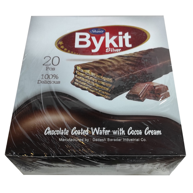 ویفر شکلاتی بایکیت کاکائویی شونیز - 45 گرم بسته 20 عددی