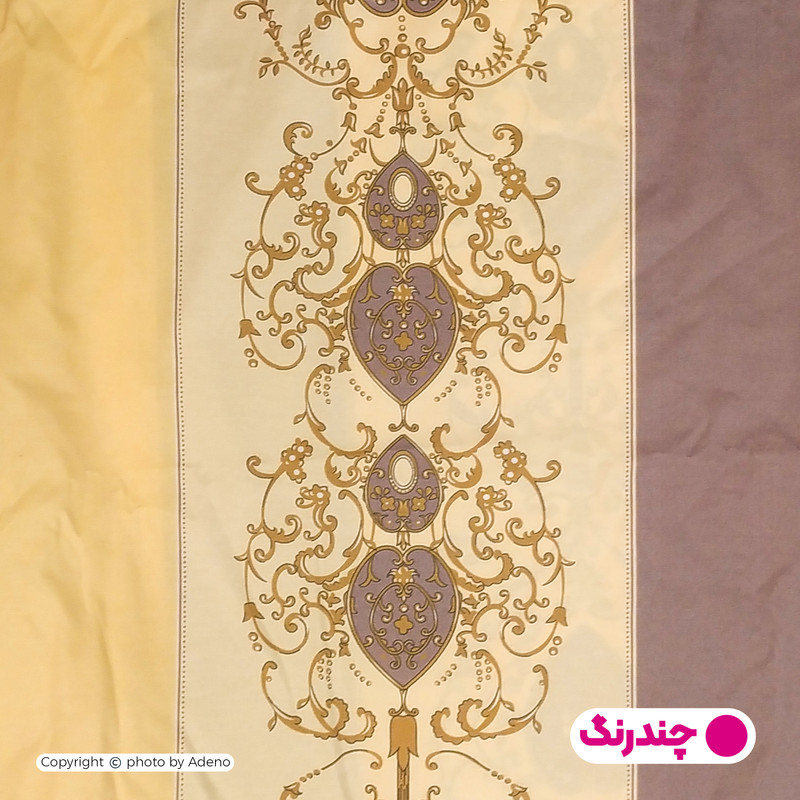 ملحفه تشک مهمان آدنو مدل درباری کد IR101 سایز 90x190 سانتی متر