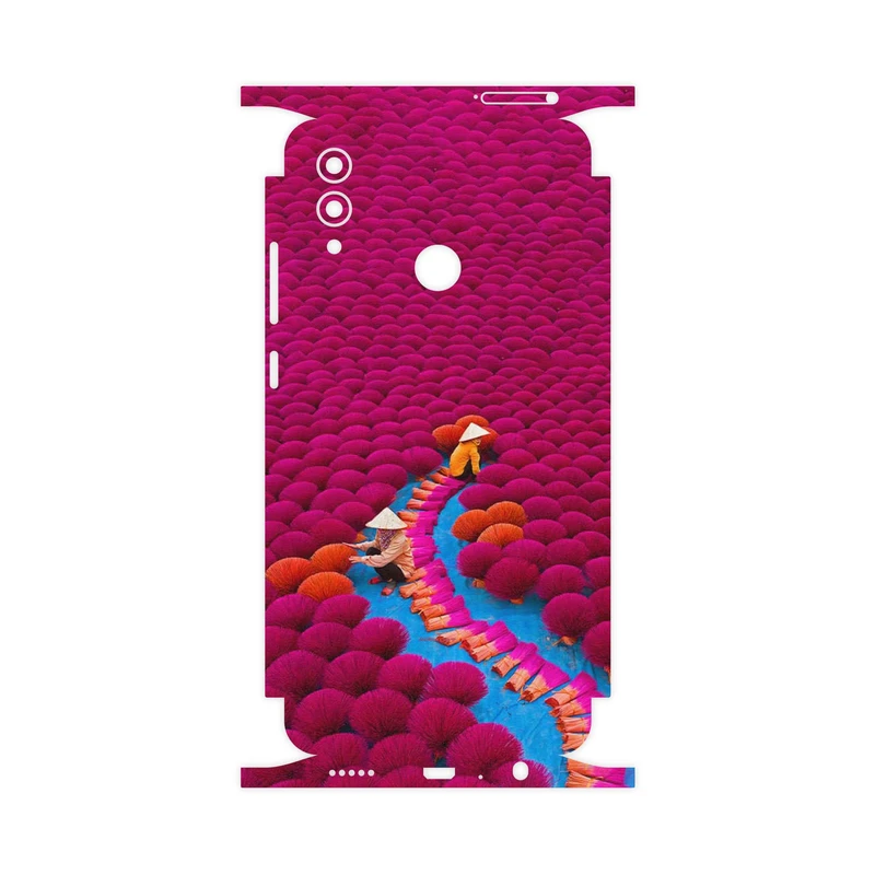 برچسب پوششی ماهوت مدل Vietnam Incense Wood Farms-FullSkin مناسب برای گوشی موبایل آنر 10 Lite