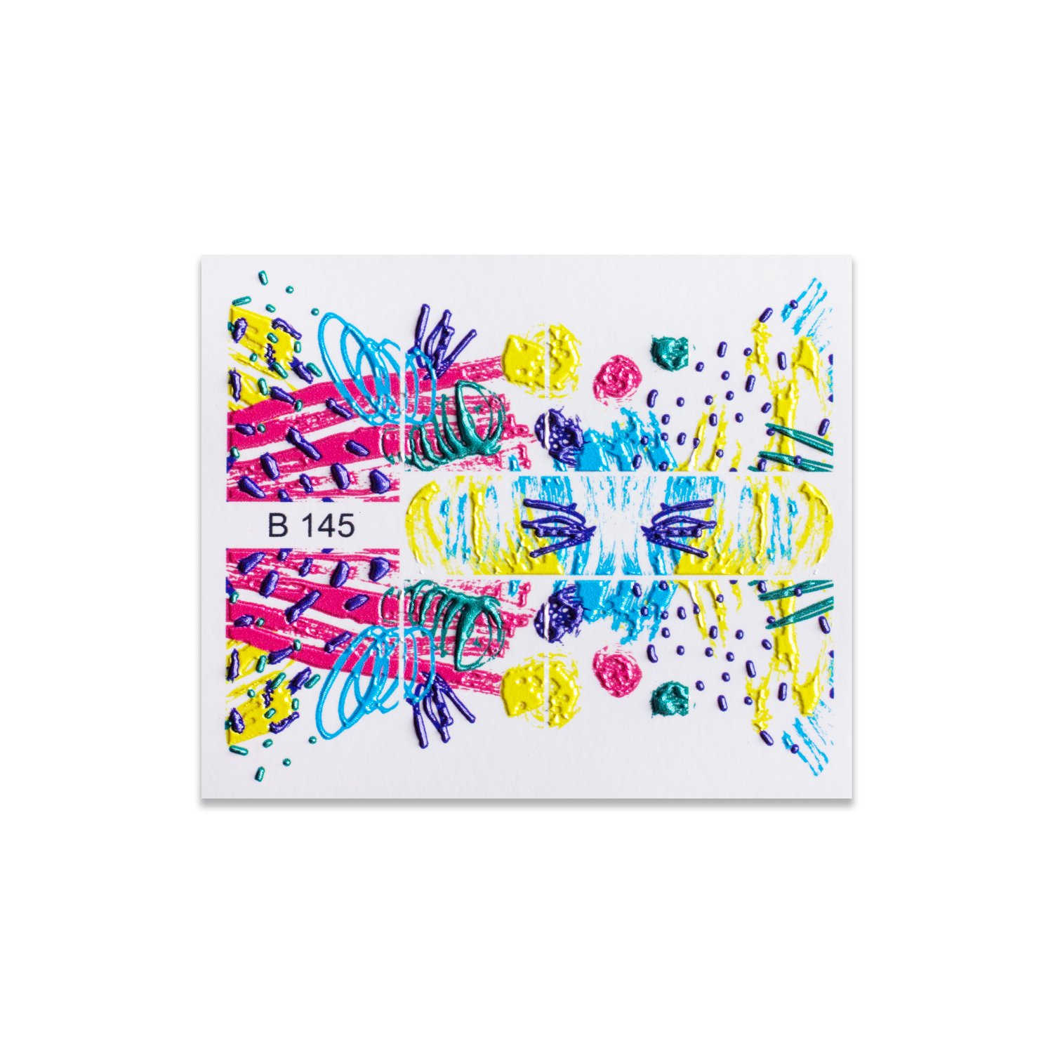 اسلایدر طراحی ناخن های لتو مدل B145