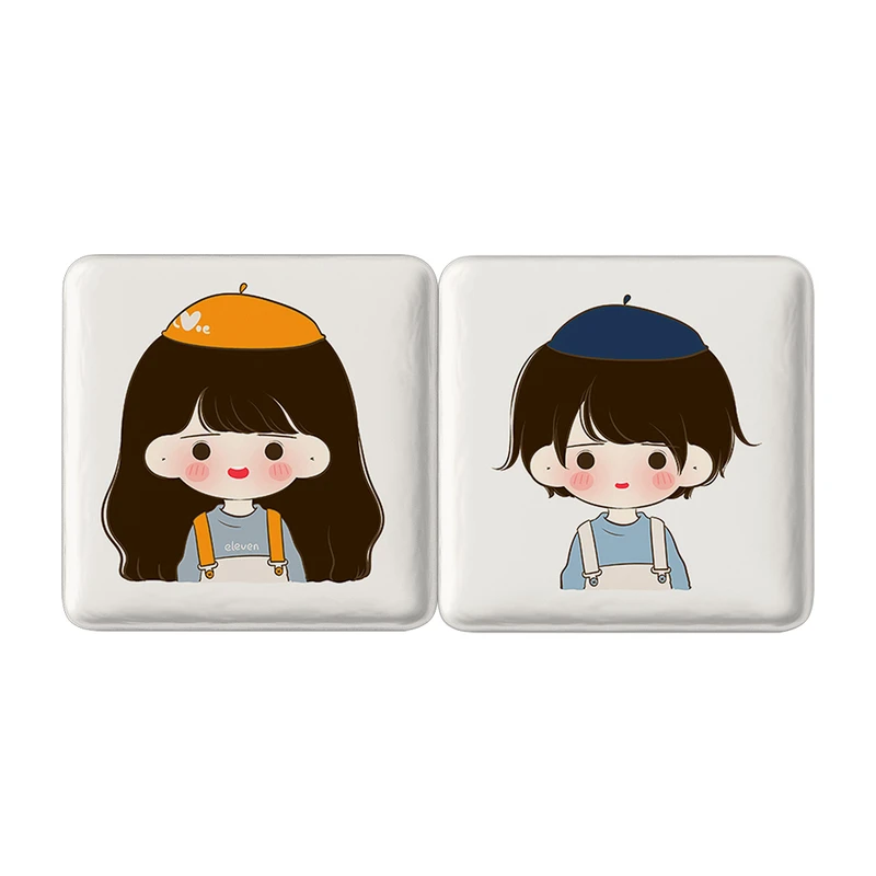 مگنت خندالو مدل عاشقانه Love کد A36 مجموعه 2 عددی