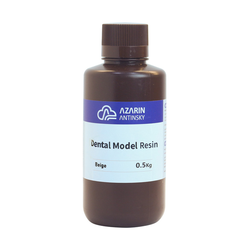 رزین پرینتر سه بعدی آذرین مدل dental model حجم 500 میلی لیتر