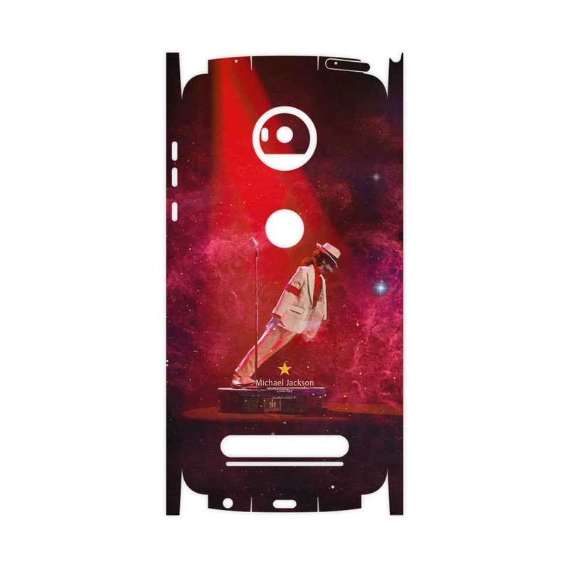 برچسب پوششی ماهوت مدل Michael Jackson-FullSkin مناسب برای گوشی موبایل موتورولا Moto Z2 Play