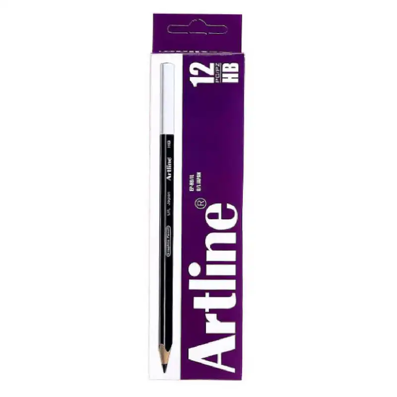مداد مشکی آرت لاین کد 28 بسته 12 عددی