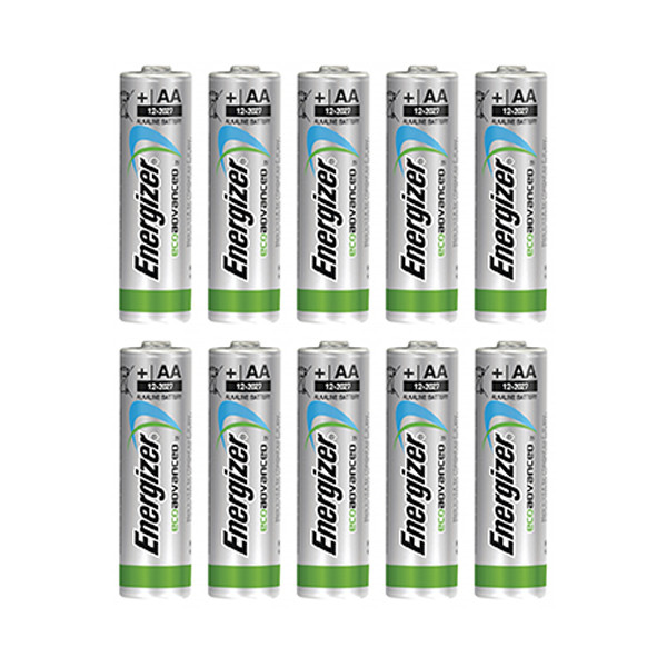 باتری قلمی انرجایزر مدل Eco Advanced LR6 بسته 10 عددی