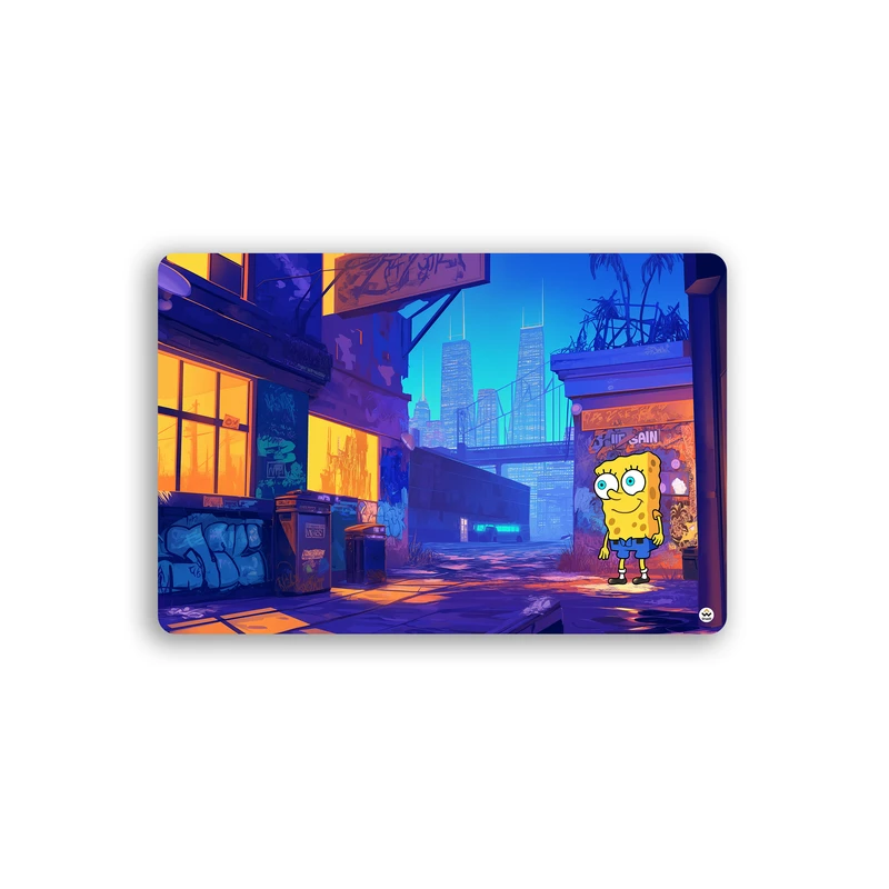 ماوس پد مخصوص بازی شادیت مدل باب اسفنجی کد2175 سایز 37*24 سانتی متر