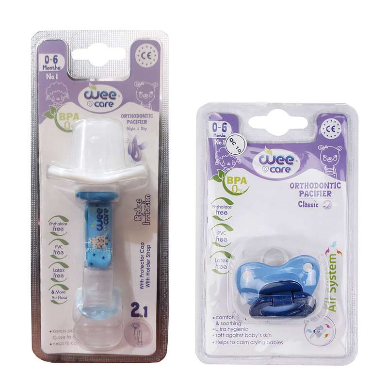 پستانک ارتودنسی وی کر مدل p110 مجموعه 2 عددی
